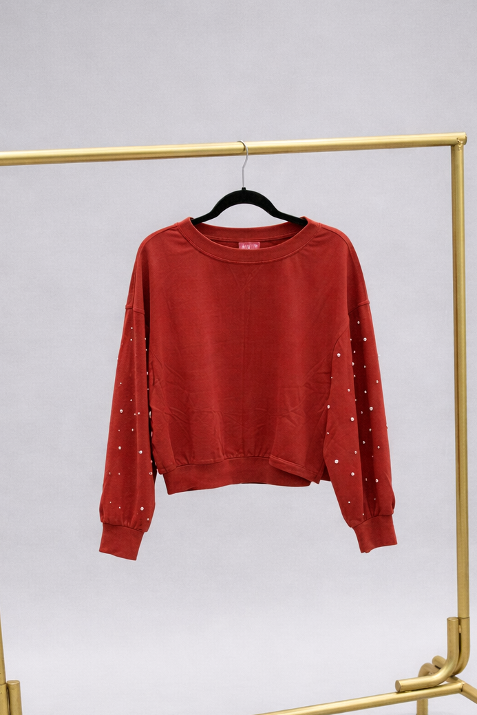 BLUSA NARANJA CASUAL