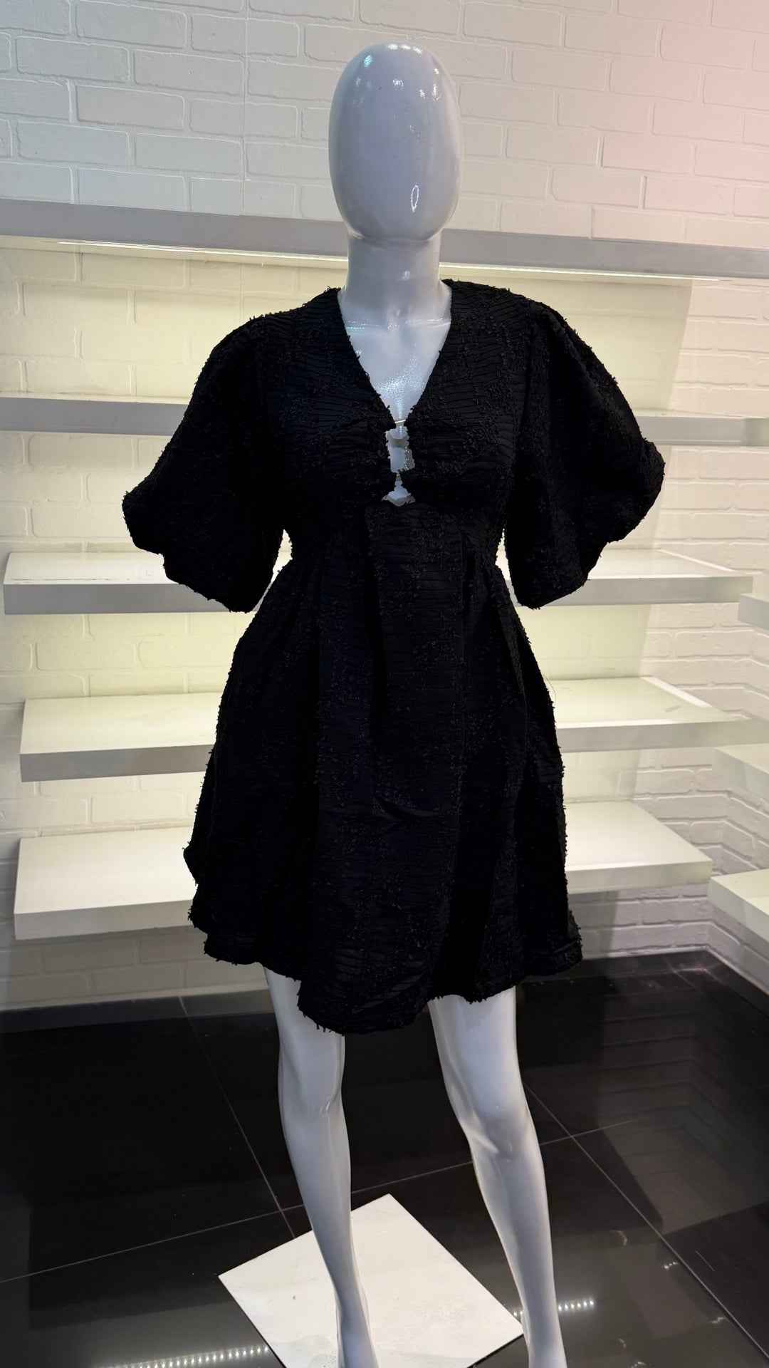 VESTIDO MANGA ANCHA
