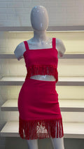 CONJUNTO TOP Y FALDA