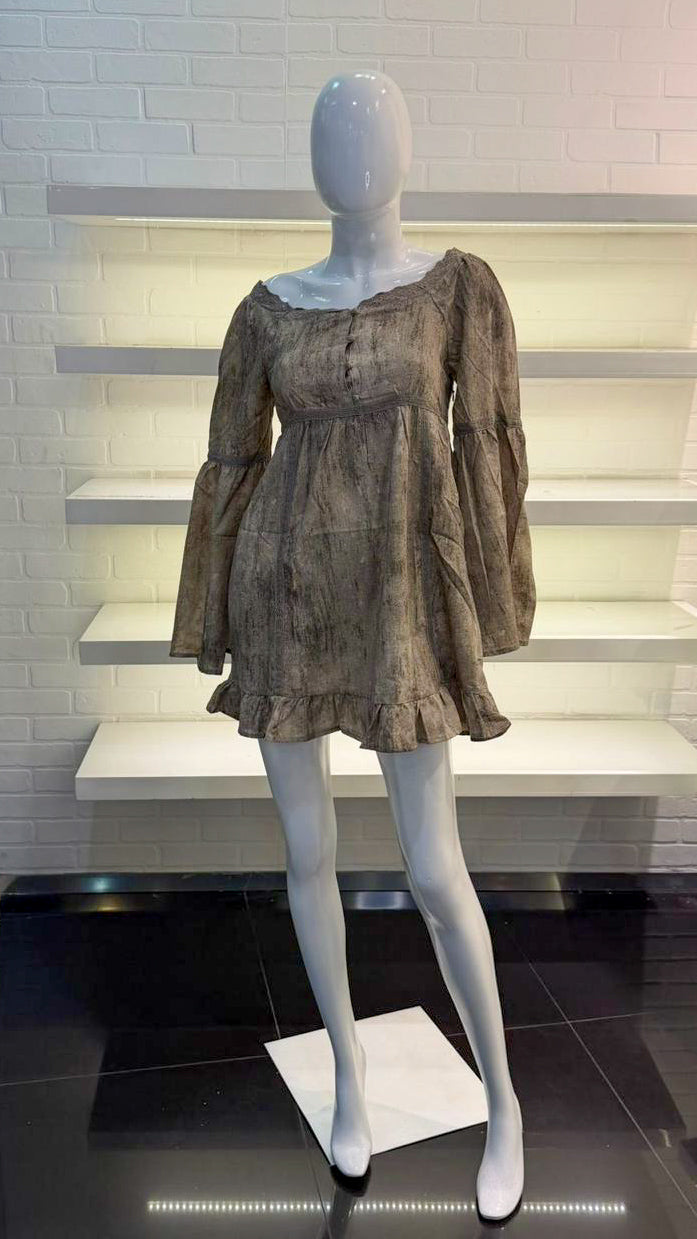VESTIDO CORTO BOHEMIO