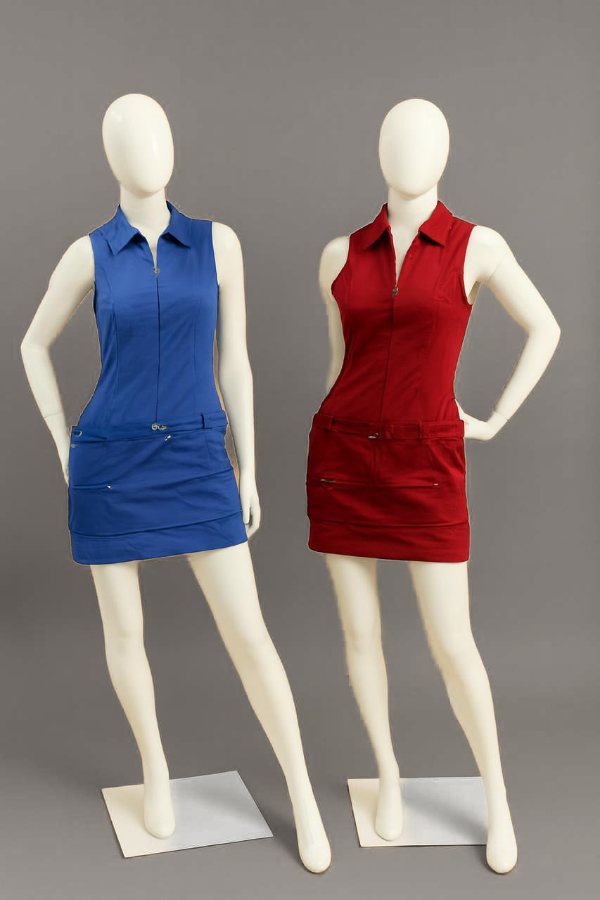 VESTIDO CORTO SIN MANGAS
