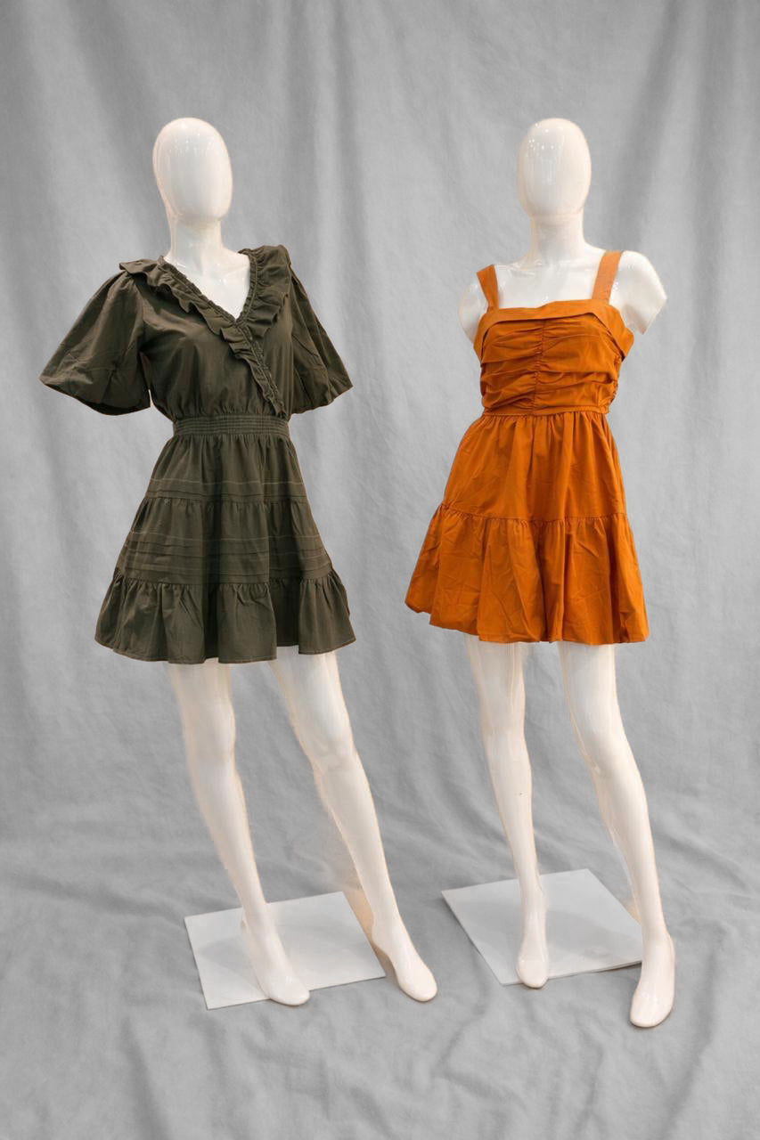 VESTIDO CORTO TIRANTES CASUAL