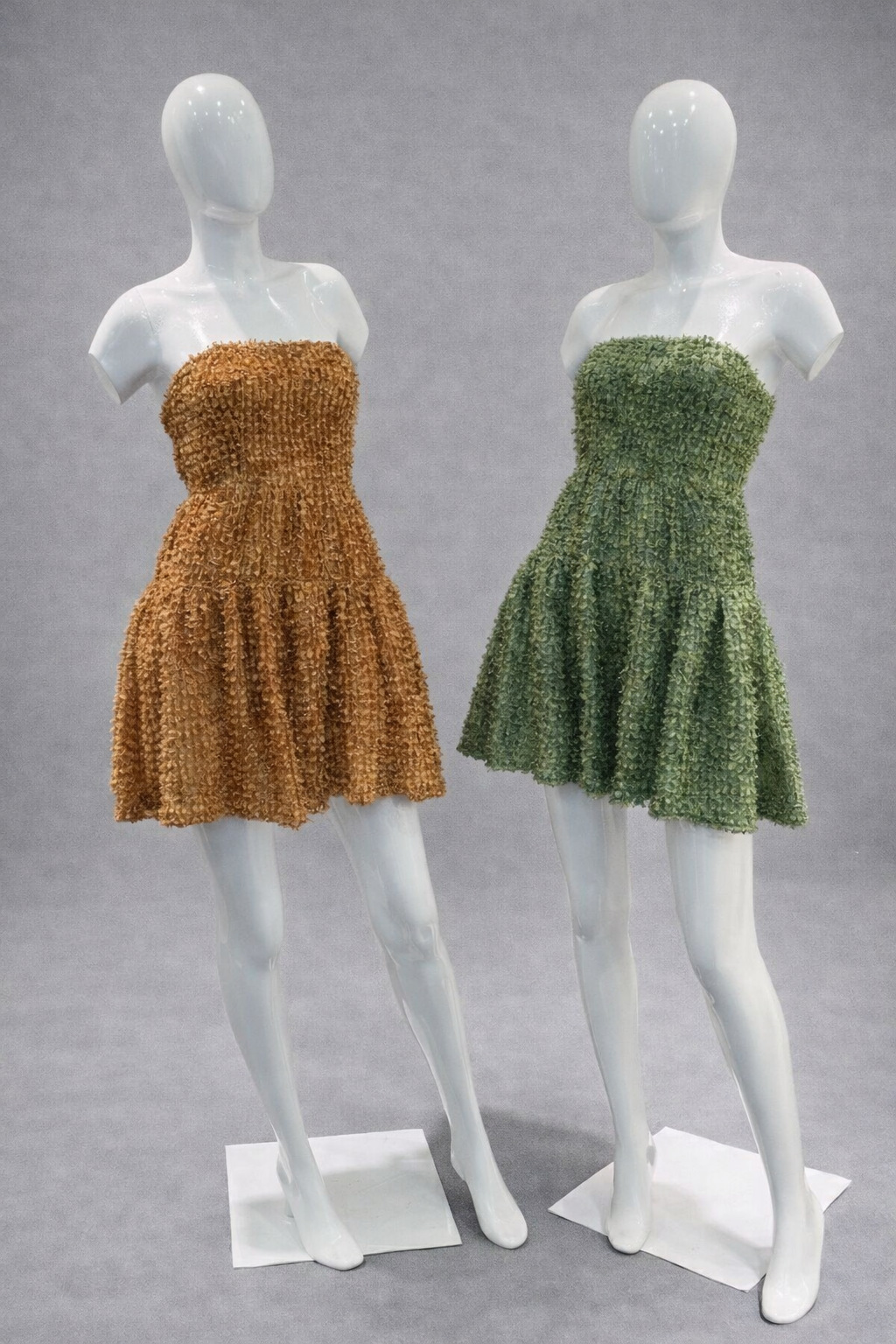 VESTIDO MINI STRAPLESS